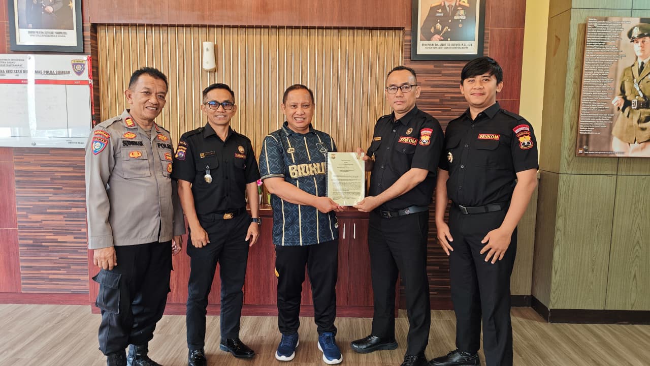 Silaturahim Senkom Mitra Polri dan Dirbinmas Polda Sumbar, Perkuat Kolaborasi Kamtibmas